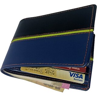                       EAGLEBUZZ Men Multicolor Genuine Leather Wallet - Mini (3 Card Slots)                                              