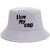 EAGLEBUZZ sun care Bucket hat for men and women (White, Pack of 1)