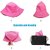 EAGGLEBUZZ Letter cotton hat (Pink, Pack of 1)