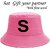 EAGGLEBUZZ Bucket Hat (Pink, Pack of 1)