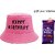 EAGLEBUZZ HAPPY BIRTHDAY WITH DAIRY MILK HAT (Pink, Pack of 1)