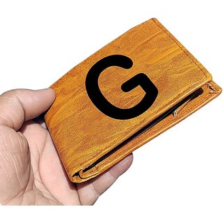                       EAGLEBUZZ Men Tan Artificial Leather Wallet (9 Card Slots)                                              