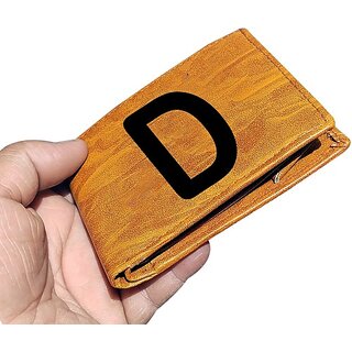                       EAGLEBUZZ Men  and  Women Tan Artificial Leather Wallet (9 Card Slots)                                              