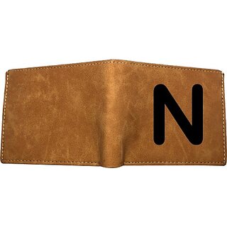                       EAGLEBUZZ Men  and  Women Casual Khaki Artificial Leather Wallet (9 Card Slots)                                              
