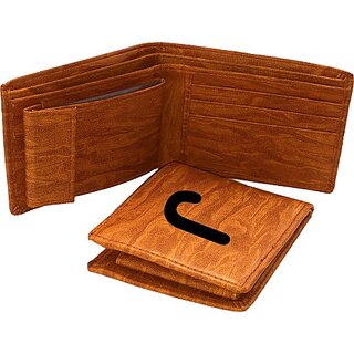 EAGLEBUZZ Men and Women Casual Brown Artificial Leather Wallet (9 Card Slots) EAGLEBUZZ Men and Women Casual Brown Artificial Leather Wallet (9 Card Slots)