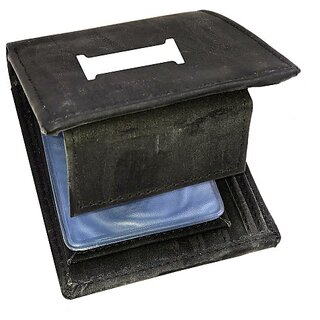 EAGLEBUZZ Men and Women Casual Black Artificial Leather Wallet (9 Card Slots) EAGLEBUZZ Men and Women Casual Black Artificial Leather Wallet (9 Card Slots)