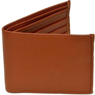 EAGLEBUZZ Men Tan Artificial Leather Wallet - Regular Size (3 Card Slots) EAGLEBUZZ Men Tan Artificial Leather Wallet - Regular Size (3 Card Slots)