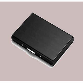                       EAGLEBUZZ Men  and  Women Silver Aluminium Wallet (12 Card Slots)                                              