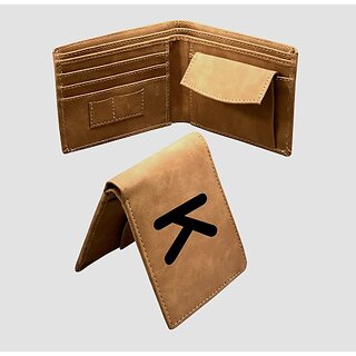 EAGLEBUZZ Men and Women Casual Khaki Artificial Leather Wallet (9 Card Slots) EAGLEBUZZ Men and Women Casual Khaki Artificial Leather Wallet (9 Card Slots)