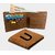 EAGLEBUZZ Men  and  Women Casual Khaki Artificial Leather Wallet (9 Card Slots)