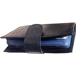                       EAGLEBUZZ 15 Card Holder (Set of 1, Black)                                              