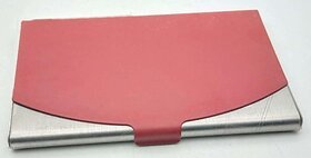 RSINC Men  Women Casual Pink Aluminium Card Holder  (1 Card Slot)
