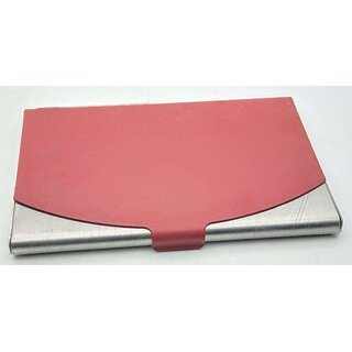 RSINC Men  Women Casual Pink Aluminium Card Holder  (1 Card Slot)