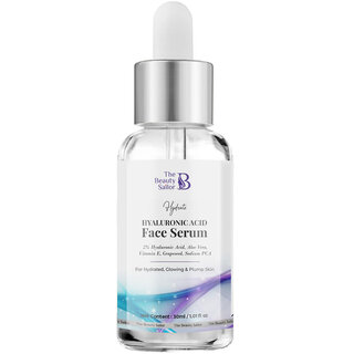 The Beauty Sailor- Hyaluronic Acid Face Serum packed with Vitamin E, Hyaluronic Acid and Aloe vera