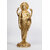 Arihant craft Hindu God Narayan Idol Lord Vishnu Statue Sculpture Hand Made Showpiece  32 cm (Brass, Gold)