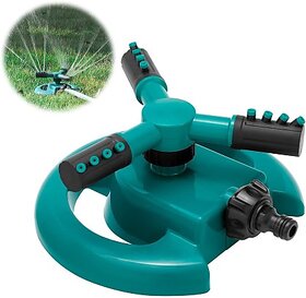 Be Sure 360 Degree Rotating 3 Arms Adjustable Water Sprinkler for Garden 1 L Hose-end Sprayer  (Pack of 1)