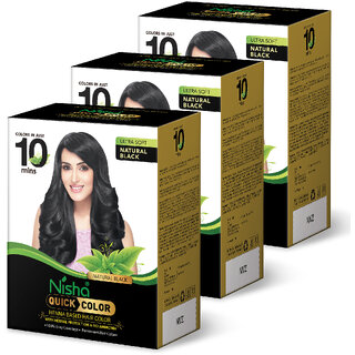 Nisha Quick Color , Natural Black Nisha Quick Color , Natural Black