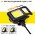 Kudos LED Keychain Flashlight Rechargeable 3 Lighting Modes With Bottle Opener C12 Torch  (Black, 8 cm, Rechargeable)
