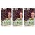 Nisha Cream Hair Color Rich Bright Long Lasting Hair Colouring For Ultra Soft Deep Shine 100% Grey Coverage Wine Burgundy (Pack of 3) , Wine Burgundy