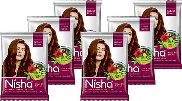 Buy Nisha Quick Henna Hair Color - Natural Black 60 gm Online at Discounted  Price | Netmeds