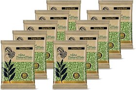 Nisha Nature Mate Henna Based 10 gm (Pack OF 10 Pouch) , Black