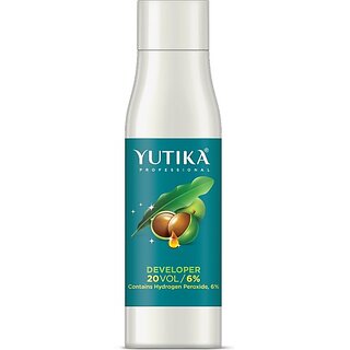                       Yutika Professional Hair Developer 20 Volume (6) , White , White                                              
