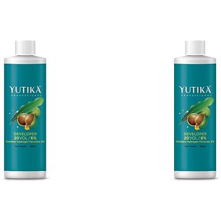                       Yutika Professional Hair Developer 20 Volume (6%) , White , White Pack Of 2 , White                                              