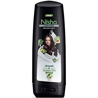Nisha Healthy & Shiny Conditioner, 180ml Black (180 ml) Nisha Healthy & Shiny Conditioner, 180ml Black (180 ml)