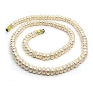 Natural White Pearl (moti) Gemstone Beads (108) Mala For Astrology and fashion purpose Natural White Pearl (moti) Gemstone Beads (108) Mala For Astrology and fashion purpose