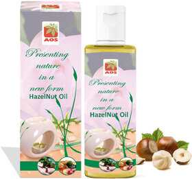 AOS Products 100 Pure Hazel Nut Oil - (50 ml)