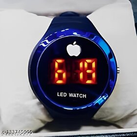 Classy Apple Logo Led Watch For Boys and Girls Latest New Design 2023