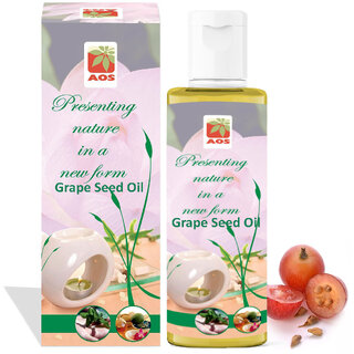                       AOS Products 100 Pure Grape Seed Oil (50 ml)                                              