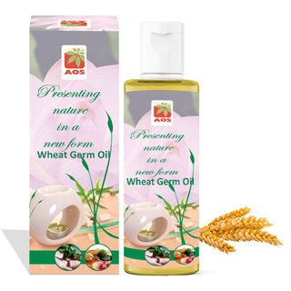 AOS Products 100 Pure Wheat Germ Oil - (50 ml)