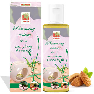                       AOS Products Pure Almond Oil - 30 ml                                              