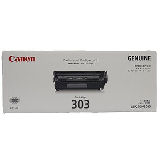                       Canon Original 303 Black Toner Cartridge LBP 2900 , 3000                                              