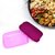 S4 Leak Proof Plastic Lunch Box Food Grade Plastic BPA-Free 2 Containers with Spoon