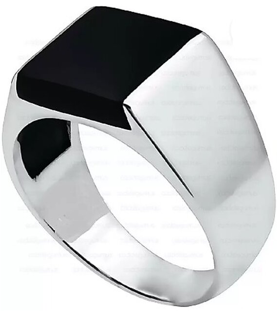 Share 116+ black hakik stone ring best
