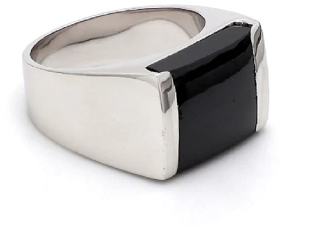 Turkish Style 925 Sterling Silver Oxidized Black CZ Men's ring – Karizma  Jewels