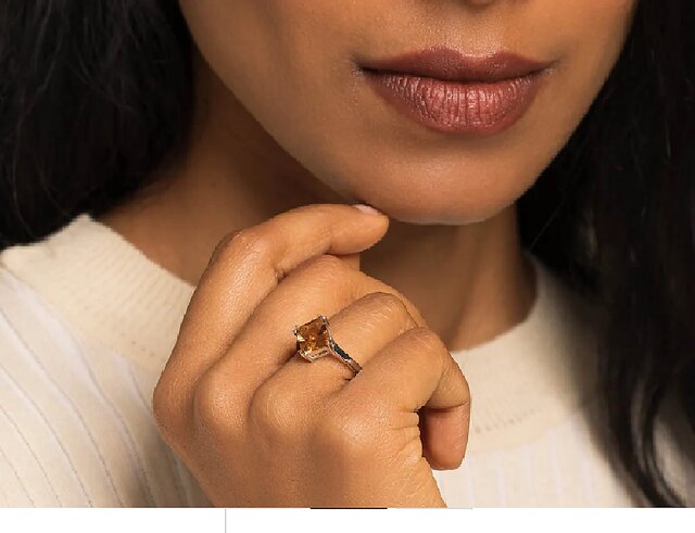 Buy Ratan - Bazaar Certified Yellow Sapphire Pukhraj 7.25ratti Stone Silver  Ring for Men Women Online @ ₹1785 from ShopClues
