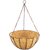 GARDEN DECO- 12 INCH- Coir Hanging Basket-with Chain - Classic Coir Hanging POTS for Home Garden (Set of 1 PC)