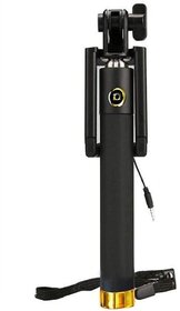 Selfie Stick with Integrated Foldable Smart Shooting Aid/Three Generations drive-by-wire/270 Degree Rotate