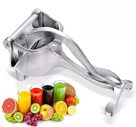 Alligator Hub Manual Aluminium Fruit Hand Squeezer Heavy Duty Juicer Steal in color pieace of 1