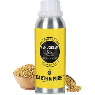                       Earth N Pure Fenugreek Essential Oil 250ML                                              