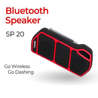 MEPL Bluetooth Portable Speaker With Dual Speaker  Outdoor Speaker with MP3 TF Memory Card USB Handsfree Jack Bluetooth
