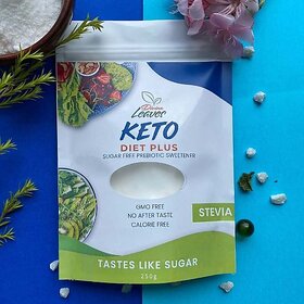 Divine Leaves KETO Diet Plus  ZERO Calories Stevia Sweetener for ketogenic diet plan