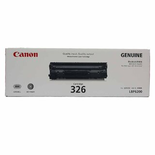                       Canon 326 Black Toner Cartridge                                              