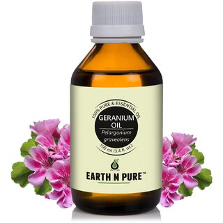                       Earth N Pure Geranium Essential Oil 100ML                                              