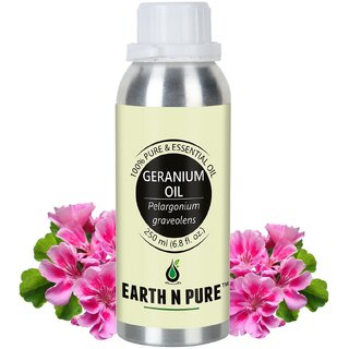                       Earth N Pure Geranium Essential Oil 250ML                                              