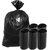 Biodegradable Garbage Bags 19 X 21 Inches (Medium) 60 Bags (2 Rolls) Dustbin Bag/Trash Bag - Black Color
