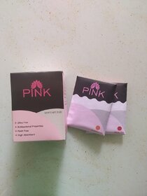 Ultra Thin Soft PINK Sanitary Pads with free Disposable Envelop- 10 pads